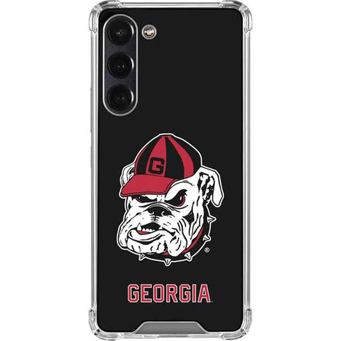 University of Georgia Bulldogs Mascot Galaxy S23 FE Clear Case